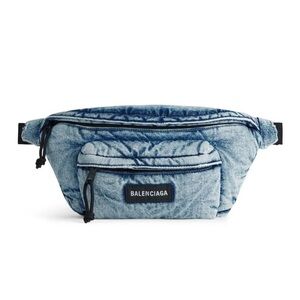 Balenciaga Explorer Denim Bag